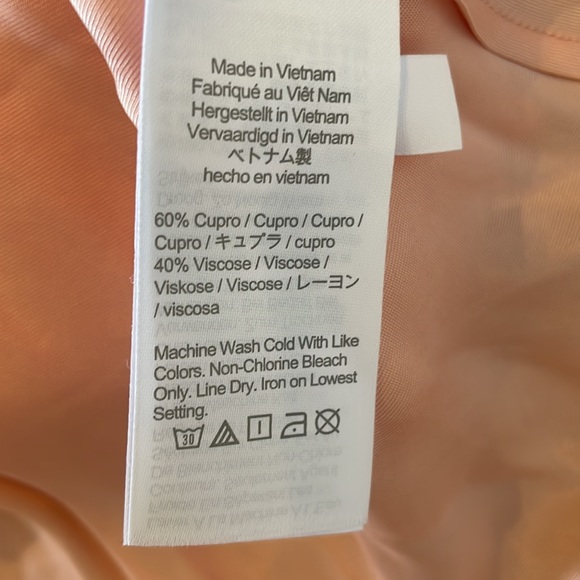 TWO J Crew peach and pink cupro slip dresses - Picture 10 of 16